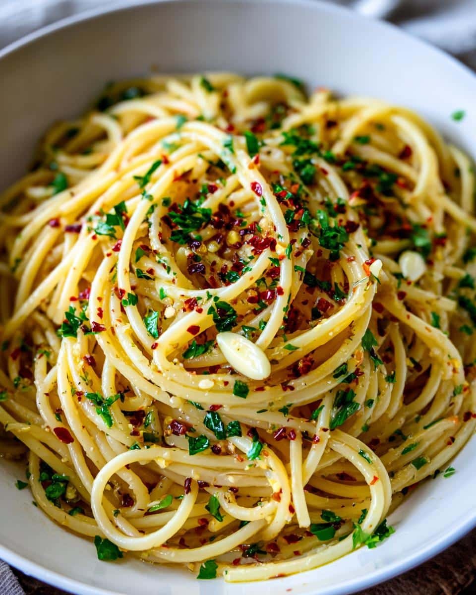 Spaghetti Aglio e Olio - detail 1