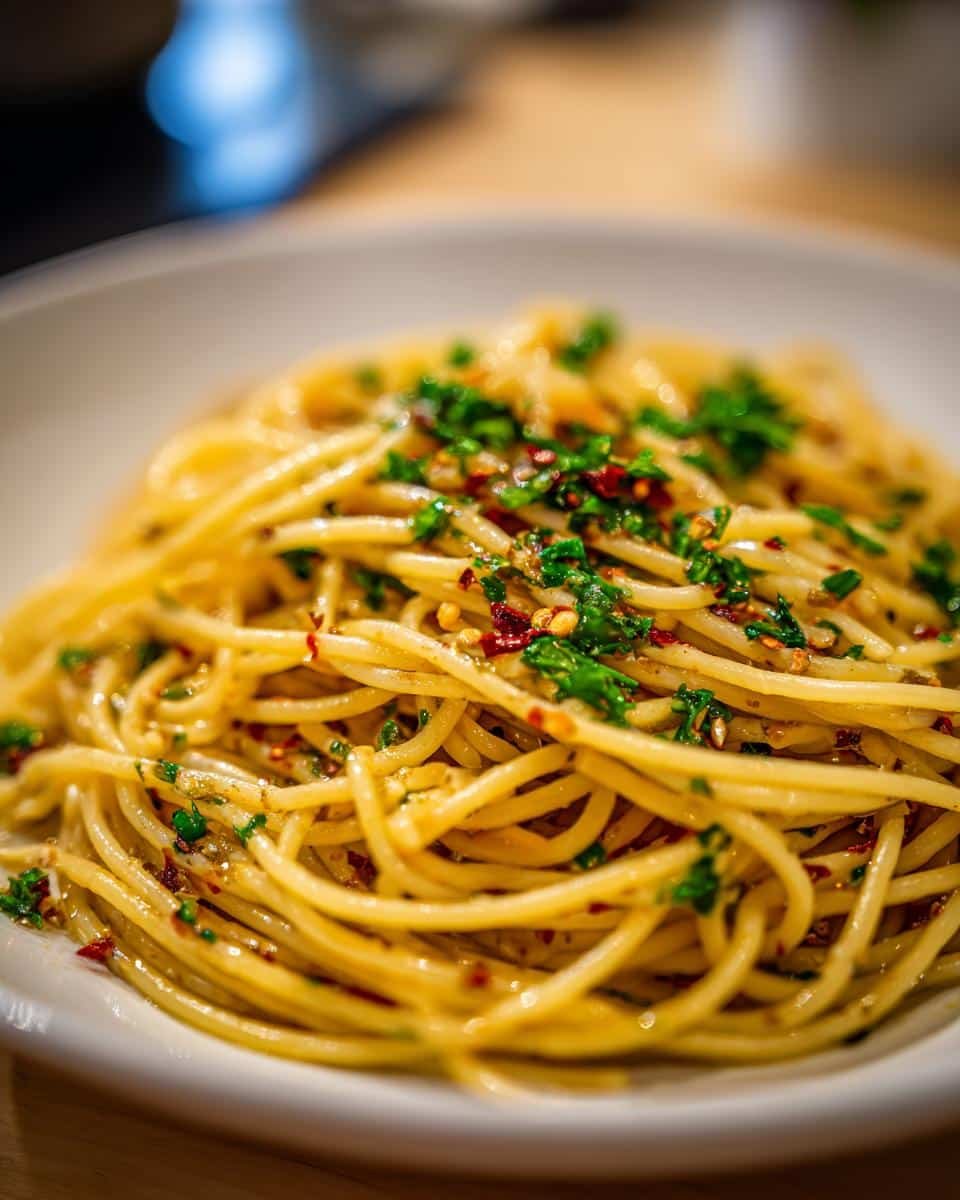 Spaghetti Aglio e Olio - detail 2