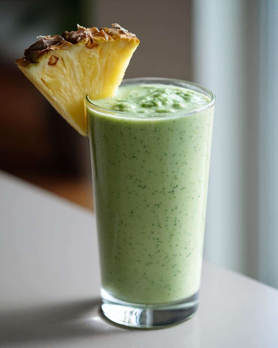 Spinach Pineapple Smoothie - detail 1
