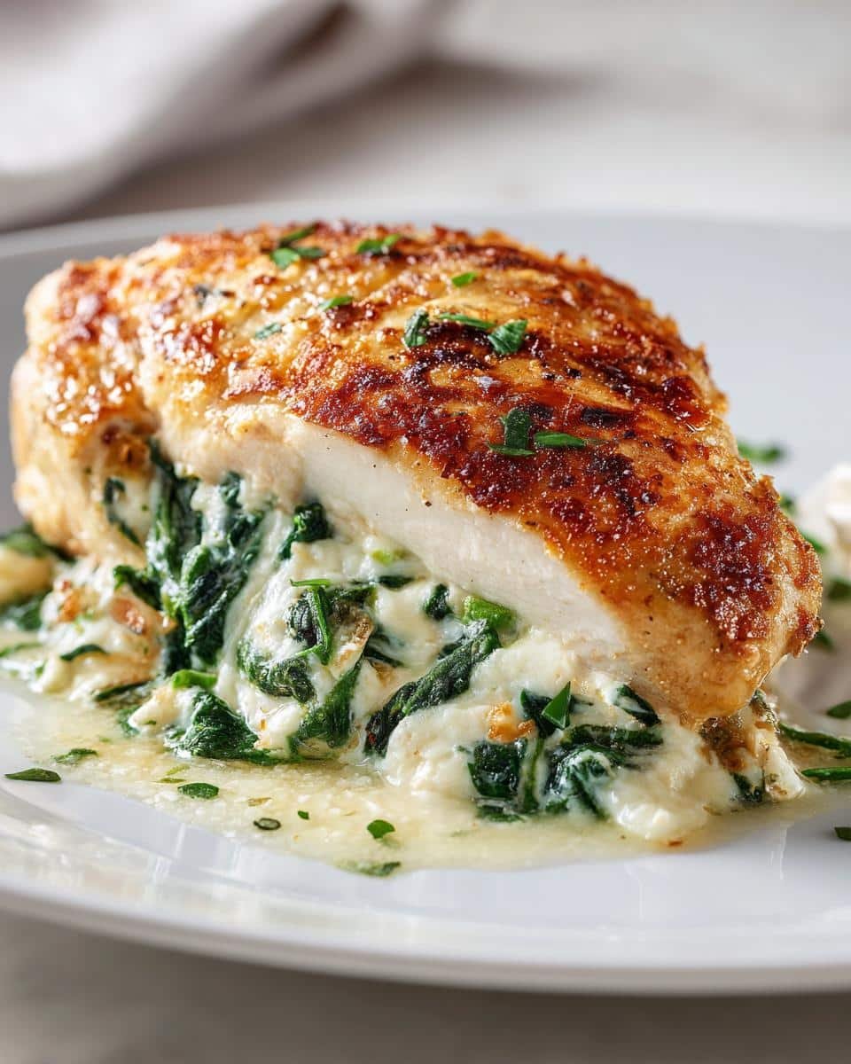 Stuffed Chicken Breast with Ricotta - detail 2