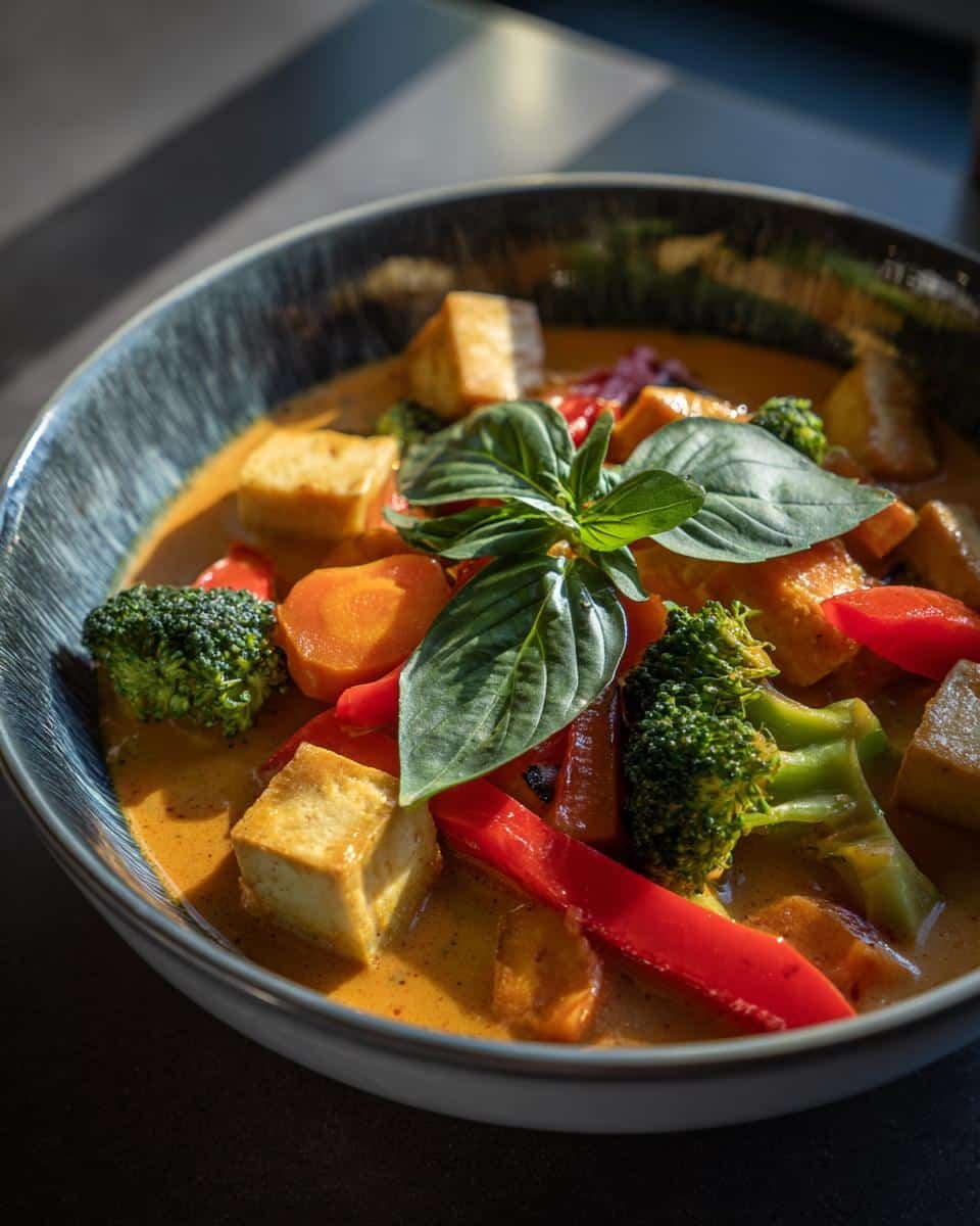 Thai Red Curry with Tofu - detail 1