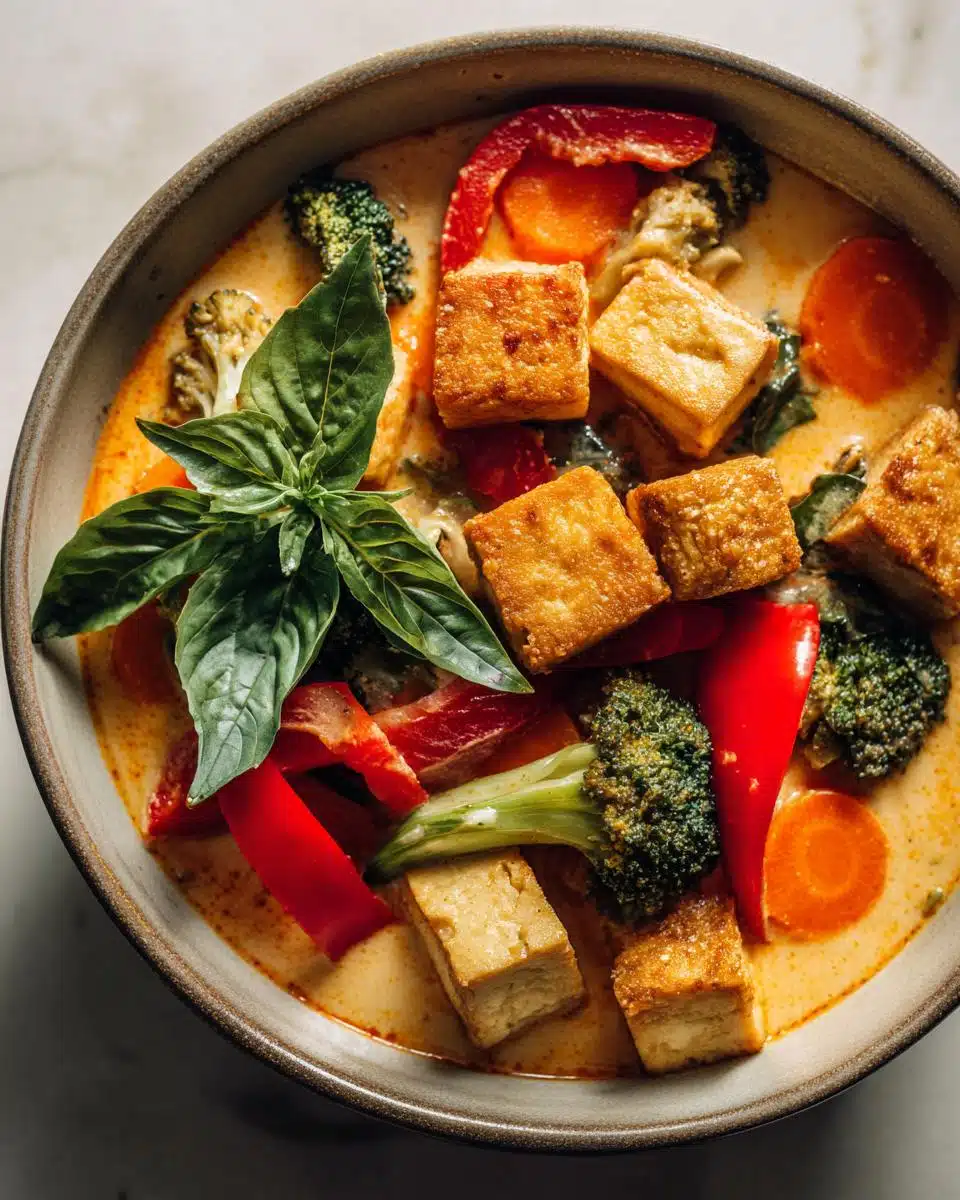 30-Minute Thai Red Curry with Tofu – A Flavor Bomb You’ll Crave