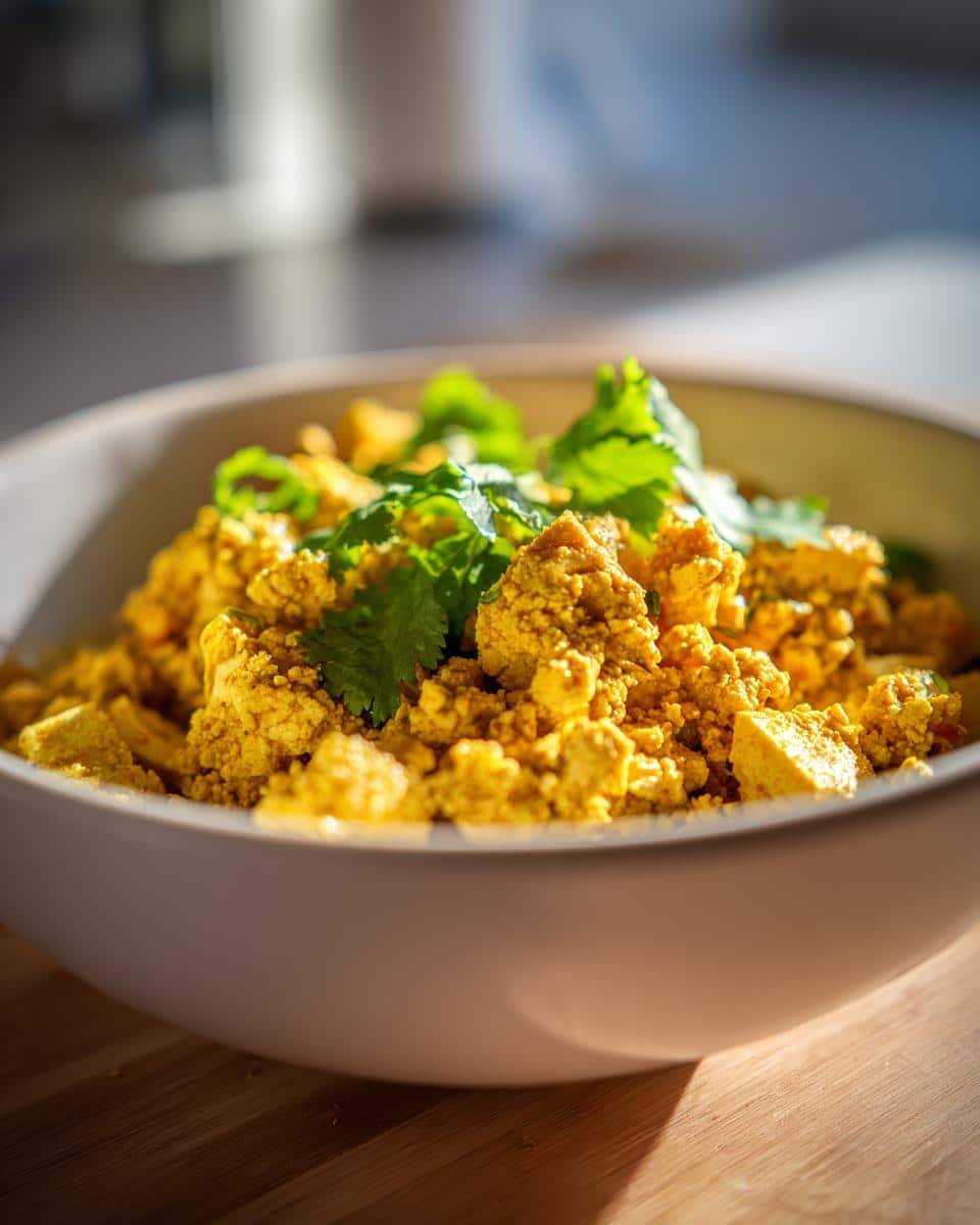 Tofu Scramble with Turmeric - detail 1