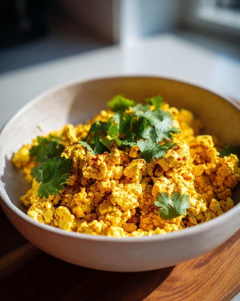 15-Minute Tofu Scramble with Turmeric: A Flavor Bomb!