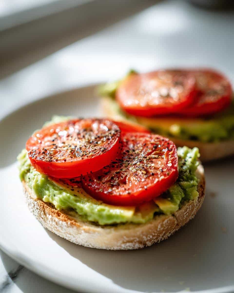 Tomato Avocado Bagel - detail 2