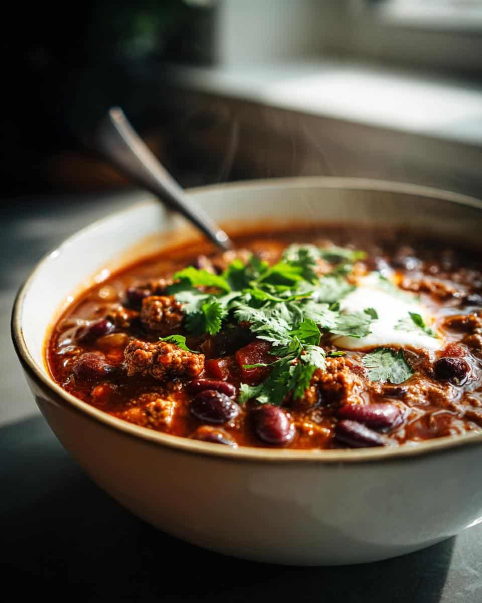 Turkey Chili with Beans - detail 1