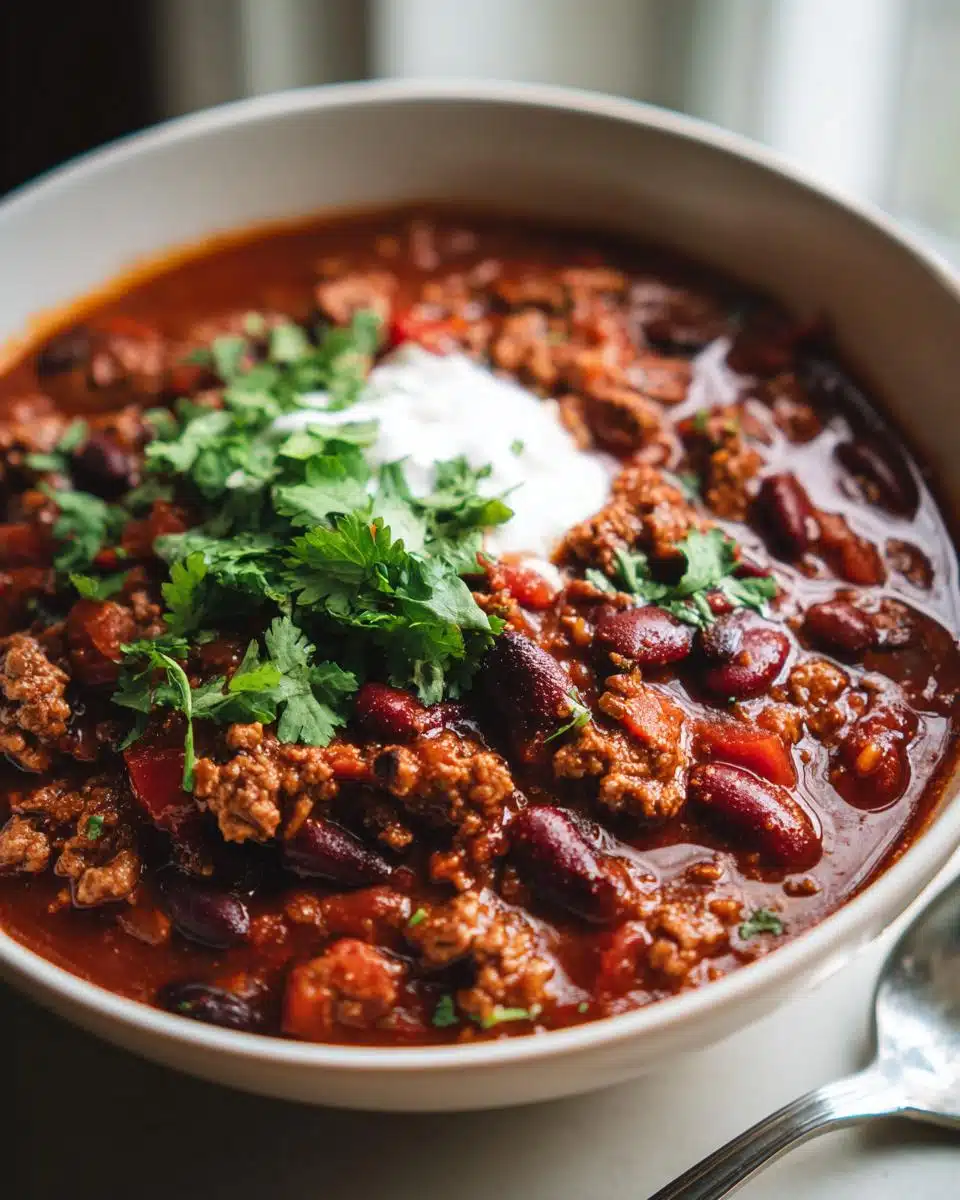 30-Minute Turkey Chili with Beans: Hearty &amp; Delicious