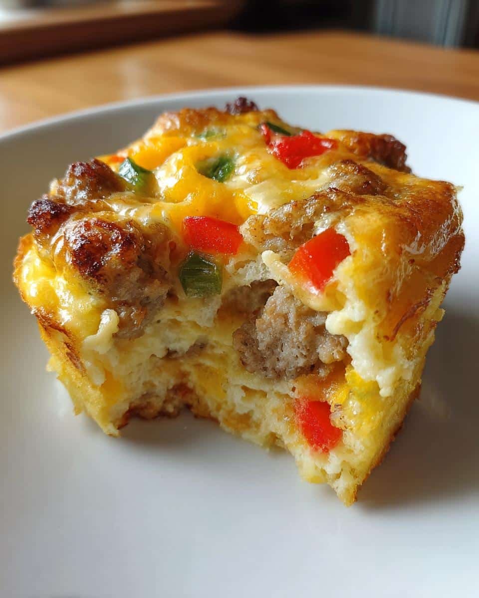 Turkey Sausage Egg Muffins - detail 2