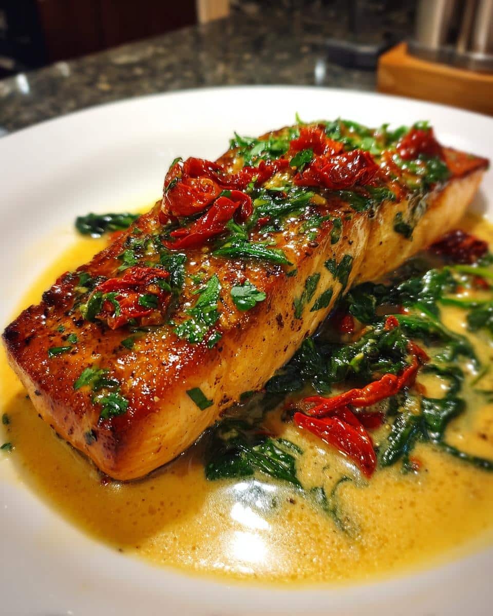 25-Minute Tuscan Butter Salmon Recipe That Melts Hearts