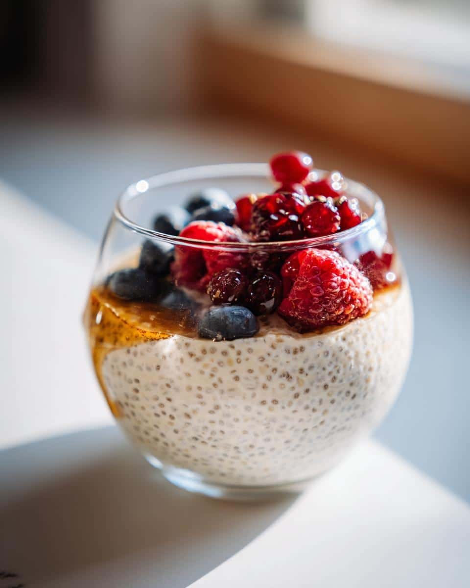 Vanilla Bean Chia Pudding - detail 1