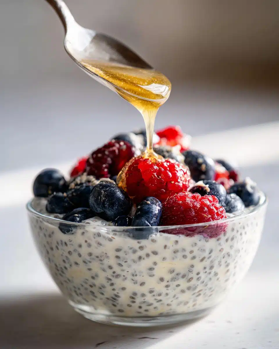 Vanilla Bean Chia Pudding - detail 2