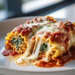 Vegetable Lasagna Roll Ups