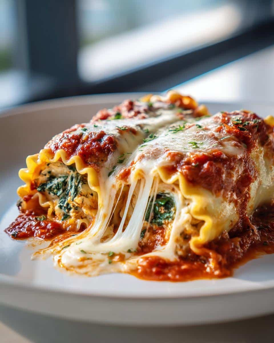 35-Minute Vegetable Lasagna Roll Ups – Irresistible Comfort!