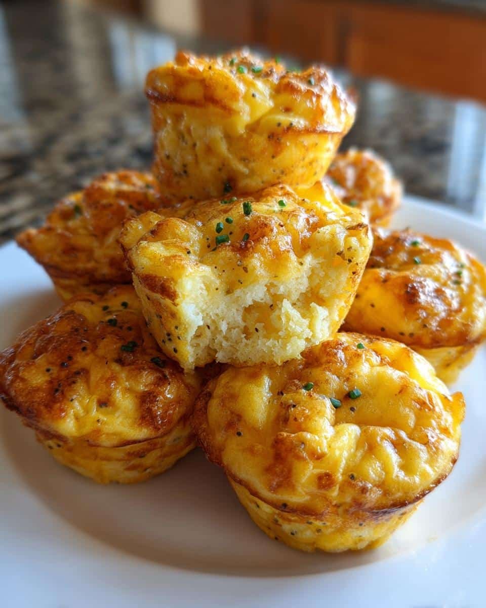 Air Fryer Gluten-Free Everything Bagel Egg Bites