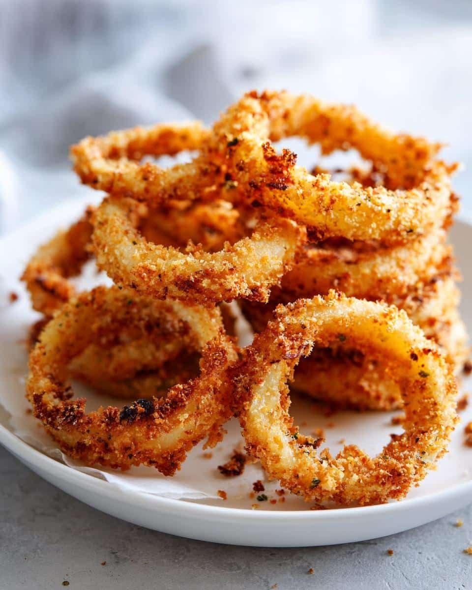 Irresistible Air Fryer Gluten-Free Onion Rings in 30 Minutes