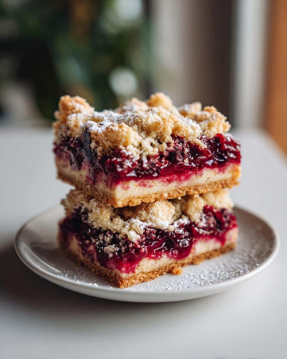 Berry Crumble Bars (Naturally Gluten-Free) - detail 1