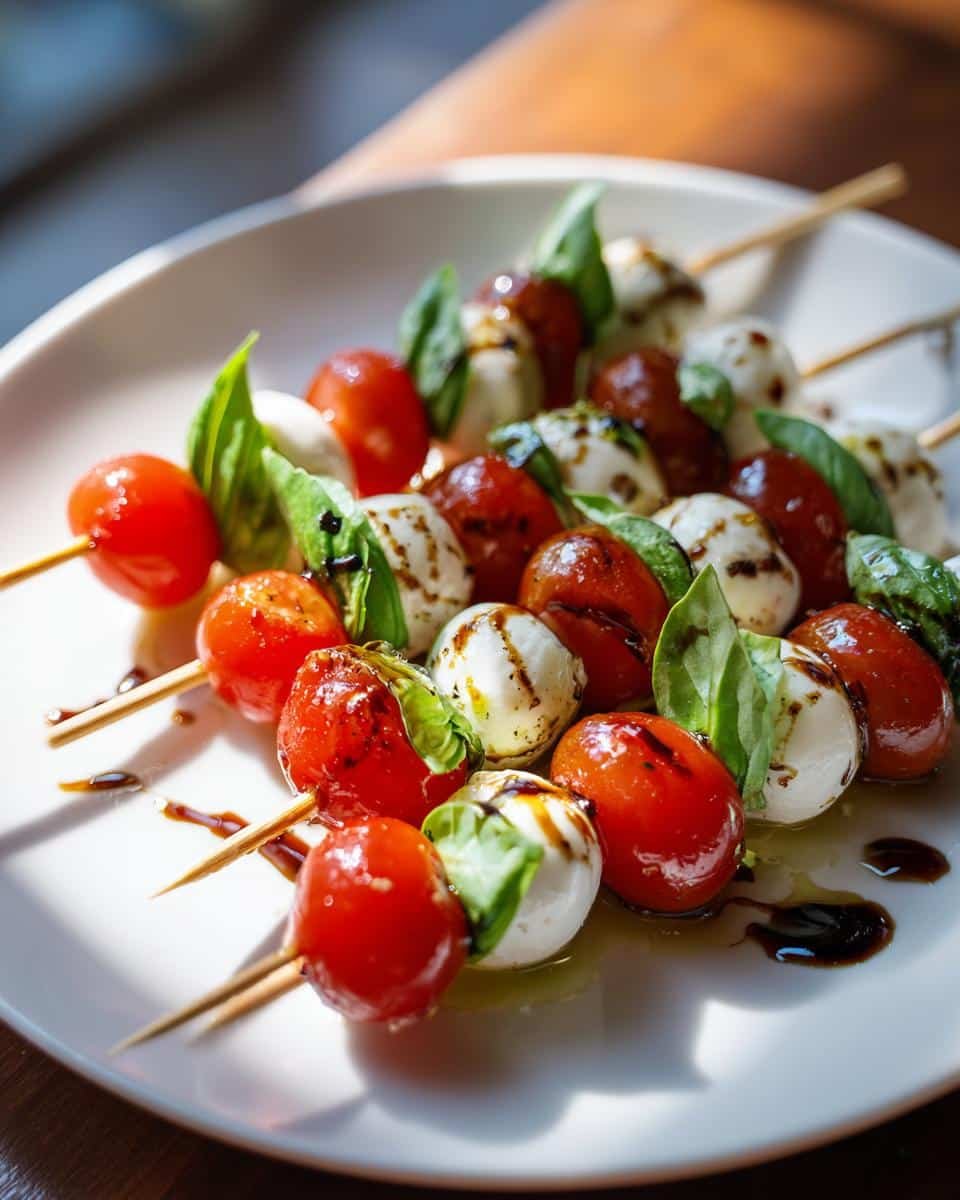 Irresistible Caprese Skewers: 10-Minute Gluten-Free Party Magic
