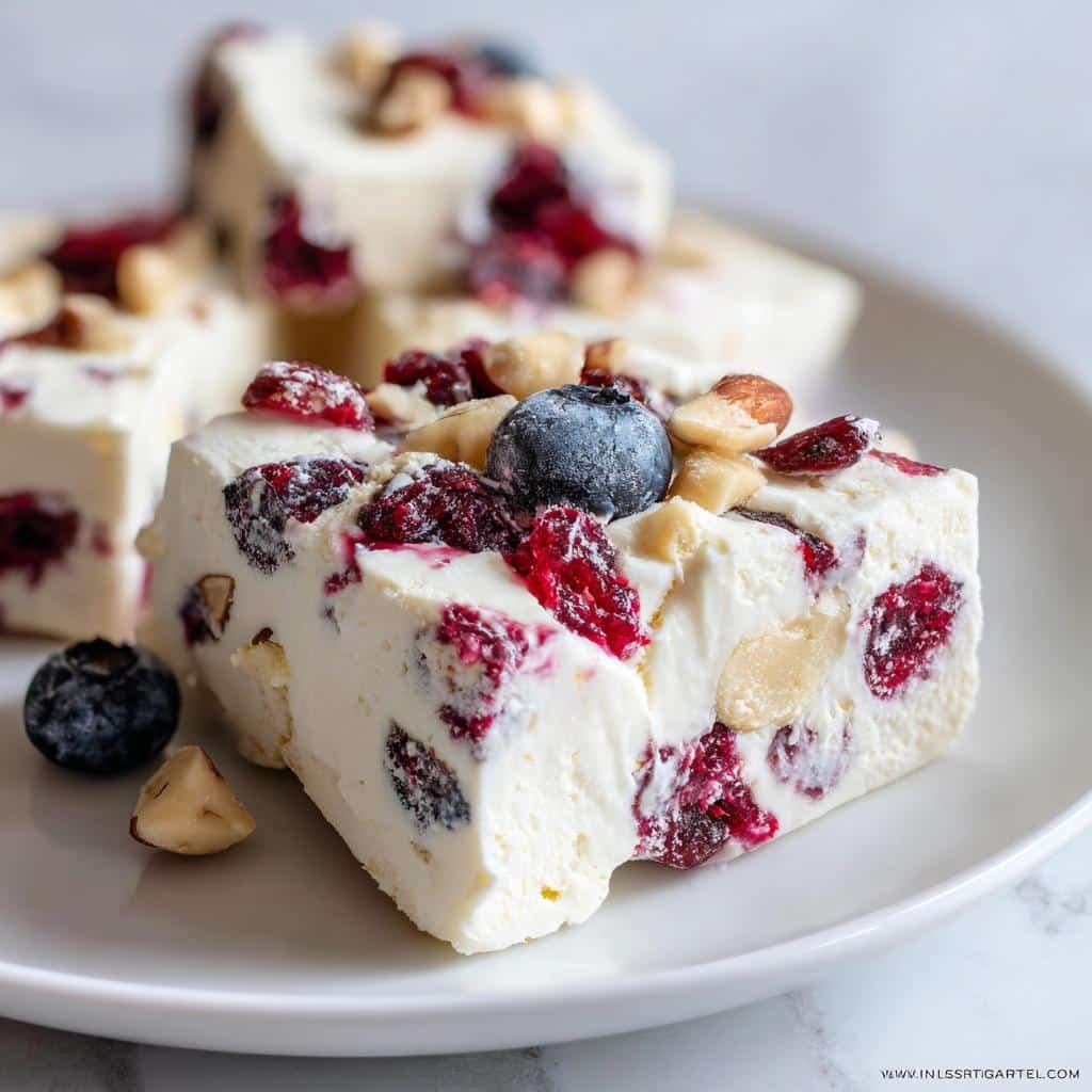 DIY Protein Frozen Yogurt Bark (Gluten-Free) - detail 1