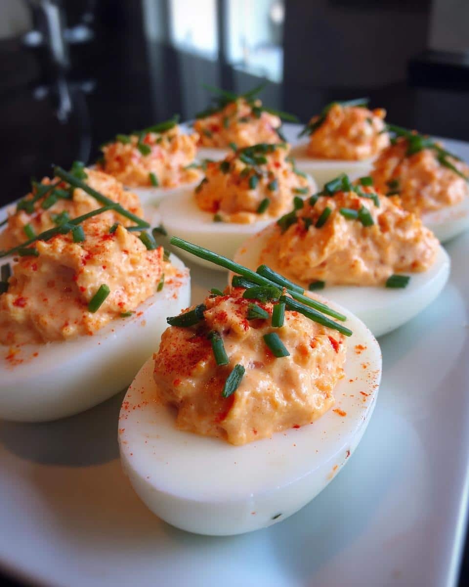 Fermented Kimchi Gluten-Free Deviled Eggs: 6 Irresistible Flavor Bombs