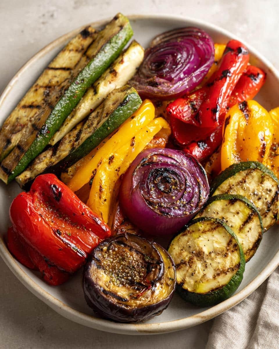 Fire-Charred Gluten-Free Veggie Platter - detail 1