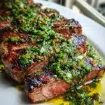 Fire-Grilled Gluten-Free Steak with Chimichurri