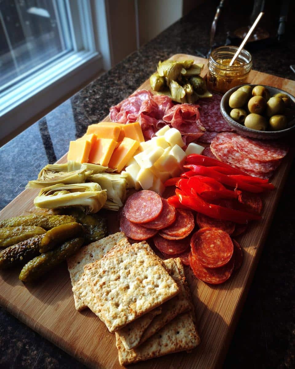 Gluten-Free Antipasto Charcuterie Board - detail 1