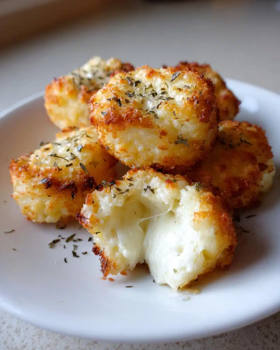 Gluten-Free Baked Mozzarella Bites