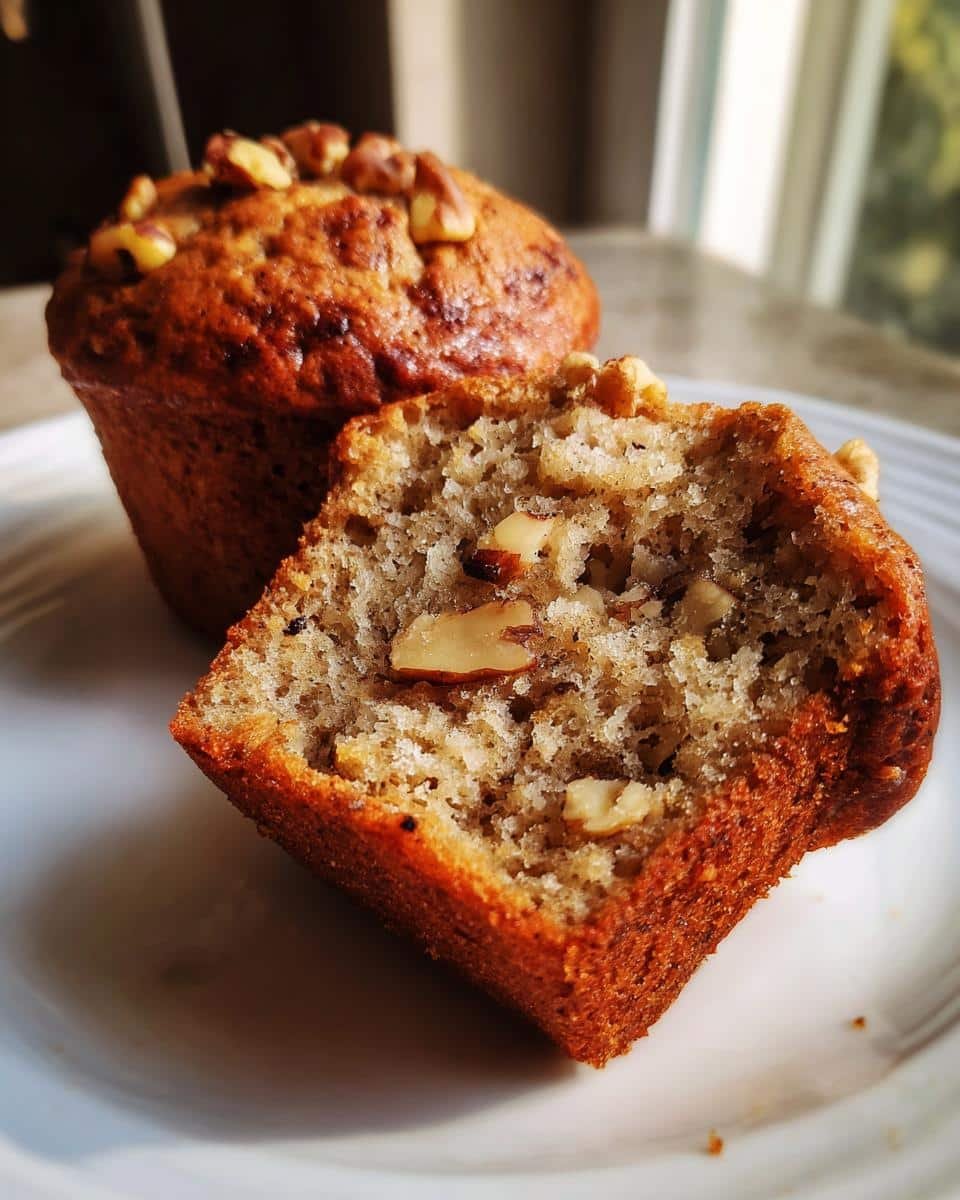 Gluten-Free Banana Nut Muffins for Breakfast - detail 1