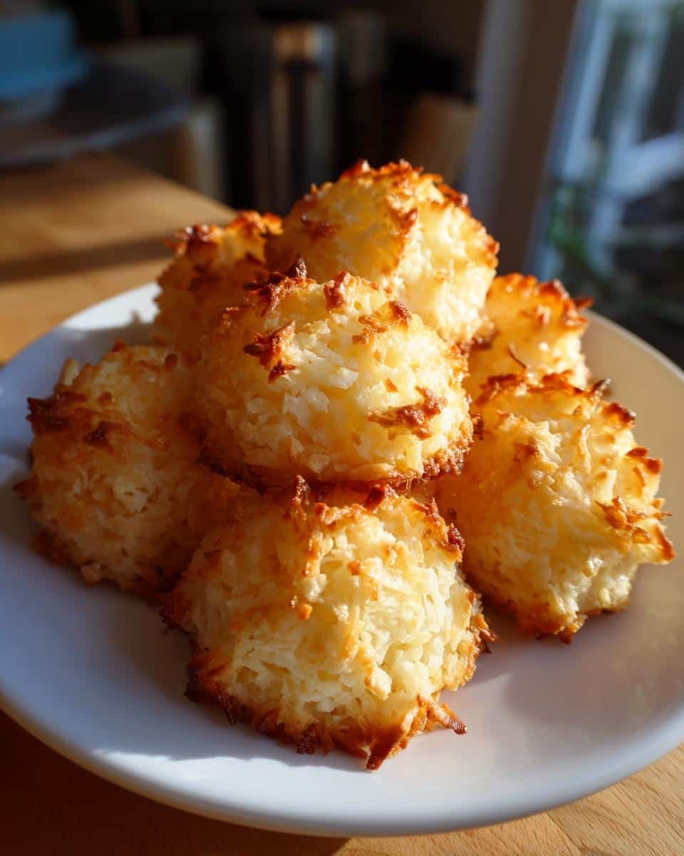 Gluten-Free Coconut Macaroons - detail 1