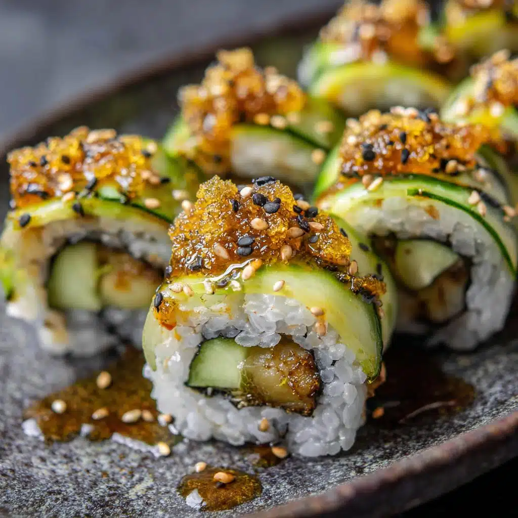 Gluten-Free Cucumber Sushi Rolls - detail 1