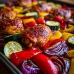 Gluten-Free Harissa Chicken Sheet Pan Dinner