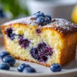Gluten-Free Lemon Blueberry Pound Cake