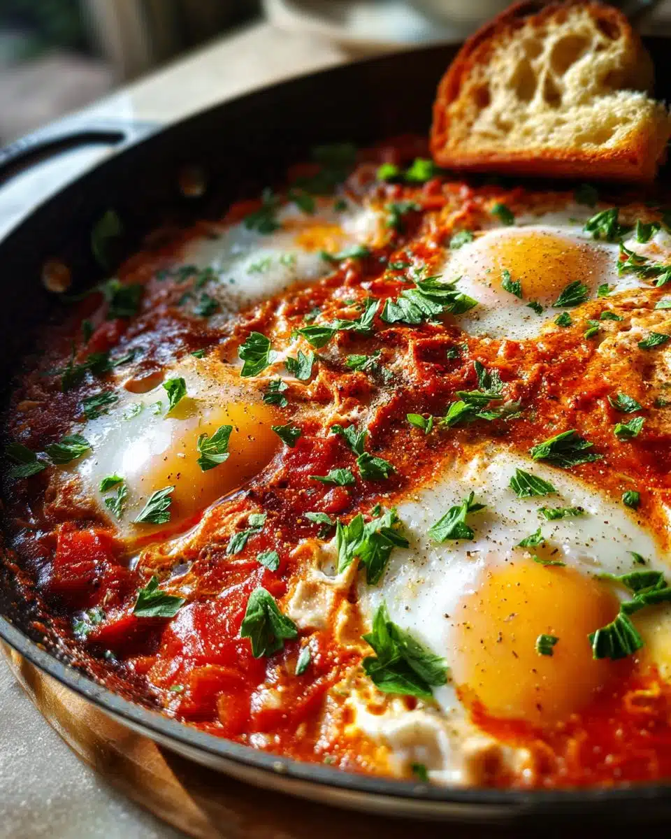 Gluten-Free Shakshuka with Crusty Bread