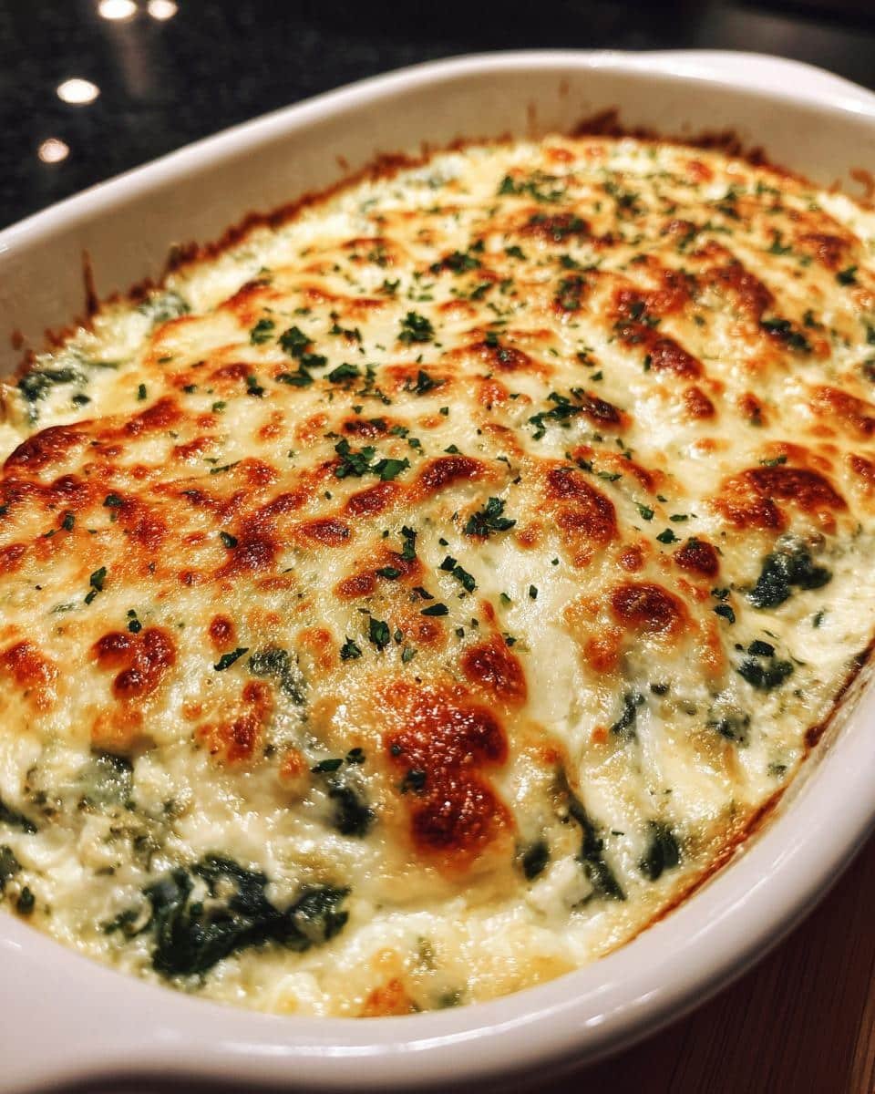 Gluten-Free Spinach Artichoke Dip - detail 1
