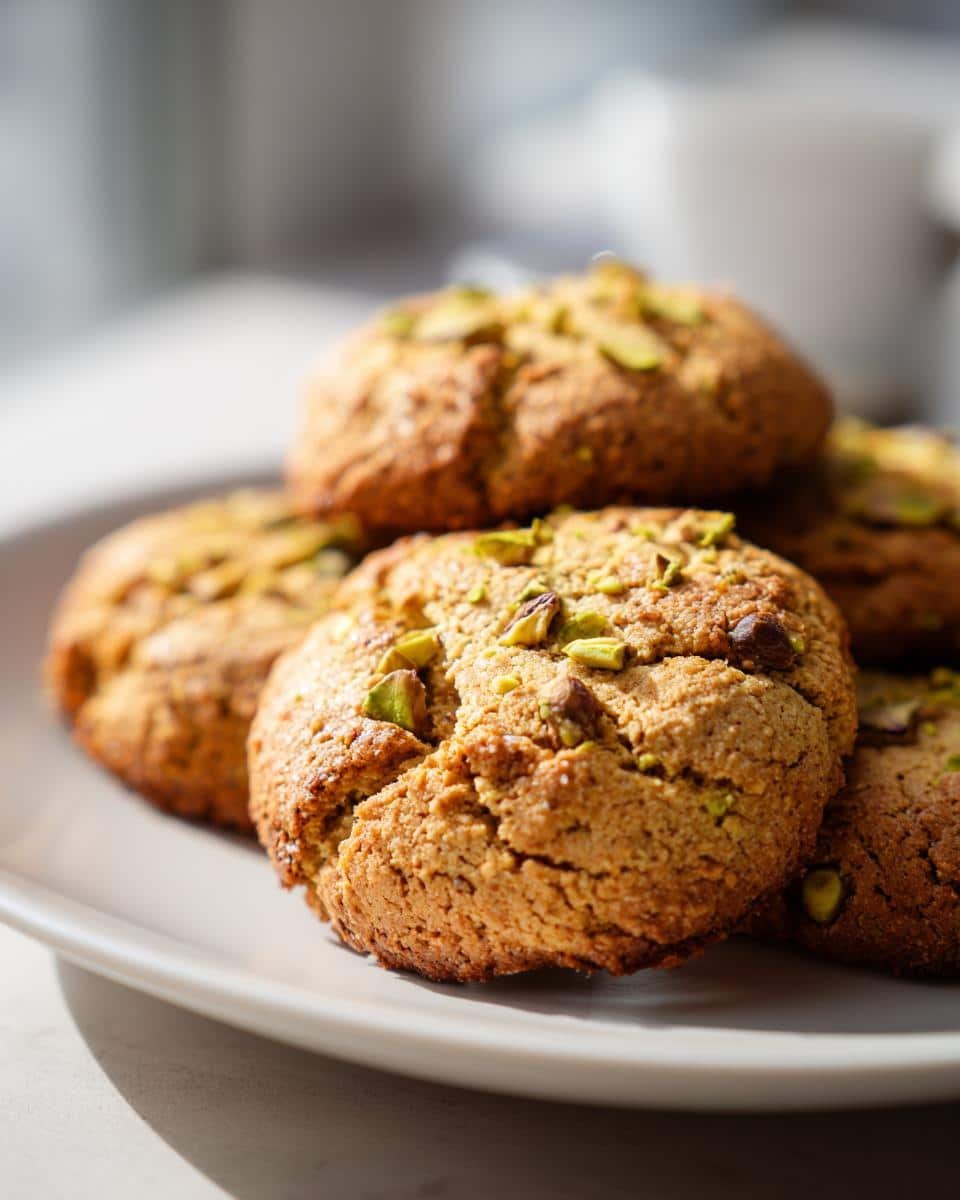 Irresistible High-Protein Pistachio Gluten-Free Cookies Recipe
