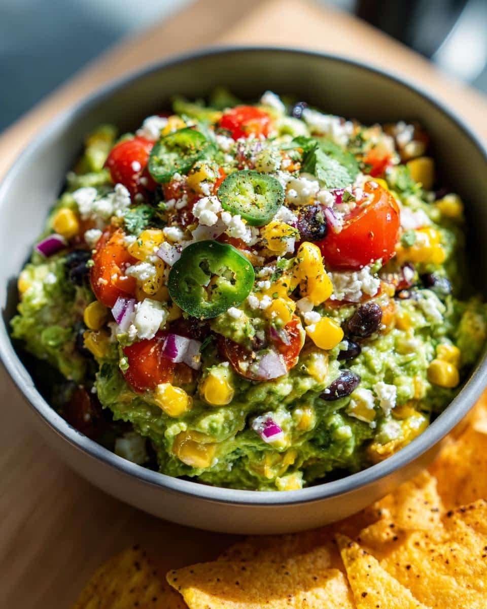 Irresistible Loaded Gluten-Free Guacamole Bar for 6