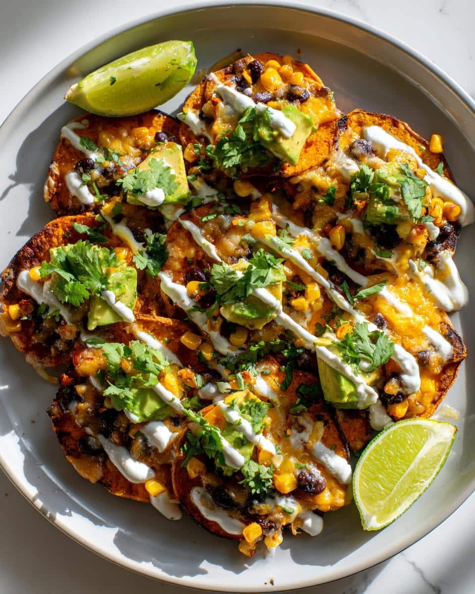 Loaded Gluten-Free Sweet Potato Nachos - detail 1