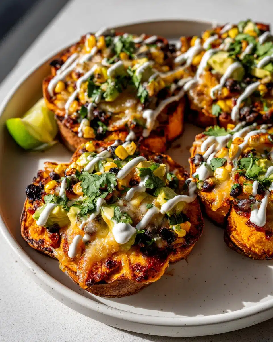 Irresistible Loaded Gluten-Free Sweet Potato Nachos Recipe