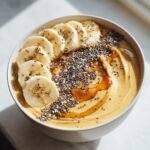 Peanut Butter Banana Gluten-Free Smoothie Bowl