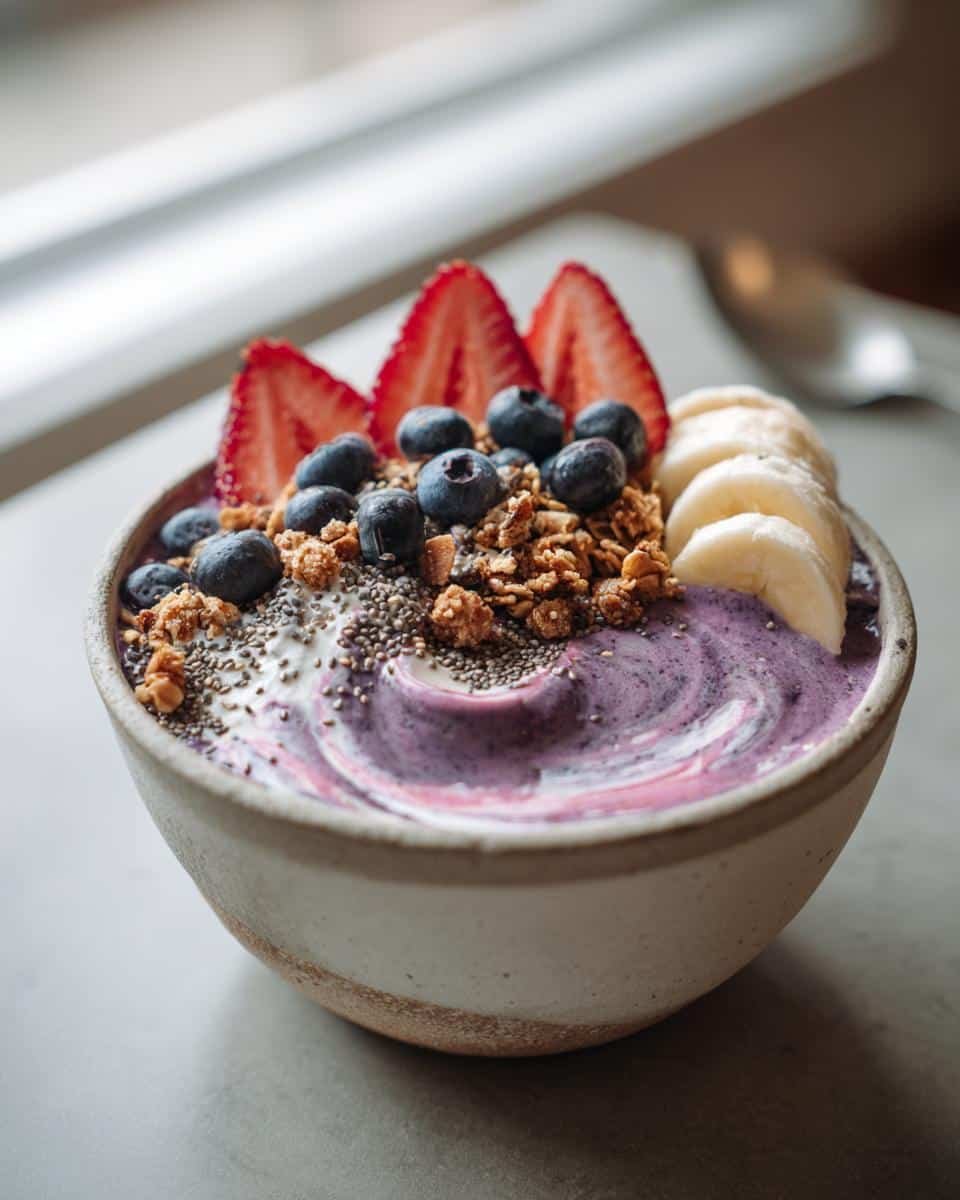 Protein Slushy Smoothie Bowl (Gluten-Free) - detail 1