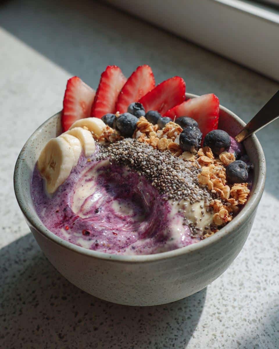Protein Slushy Smoothie Bowl (Gluten-Free)