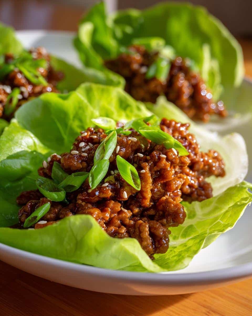 Swicy Korean Gluten-Free Beef Lettuce Wraps - detail 1