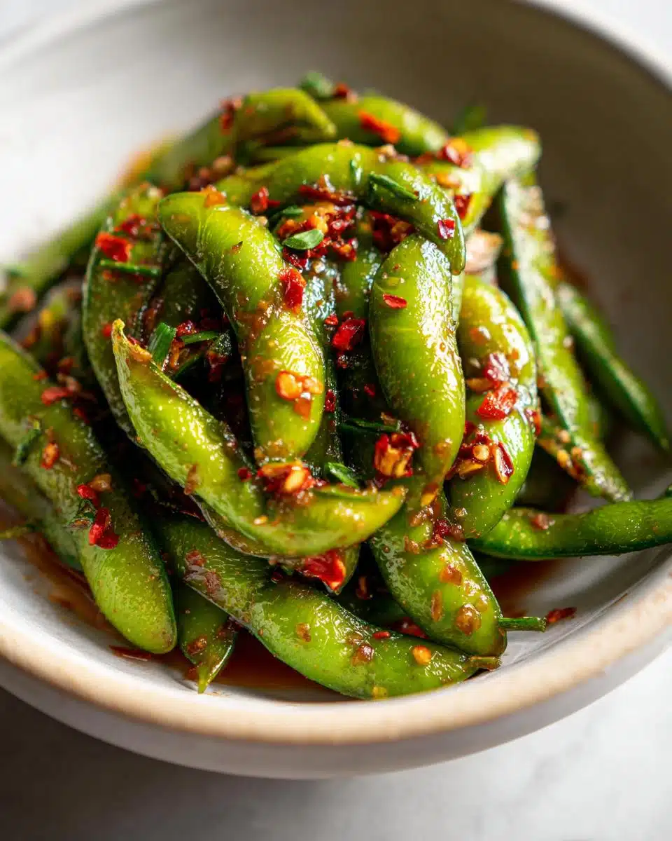 Zesty Yuzu Chili Gluten-Free Edamame in Just 10 Minutes