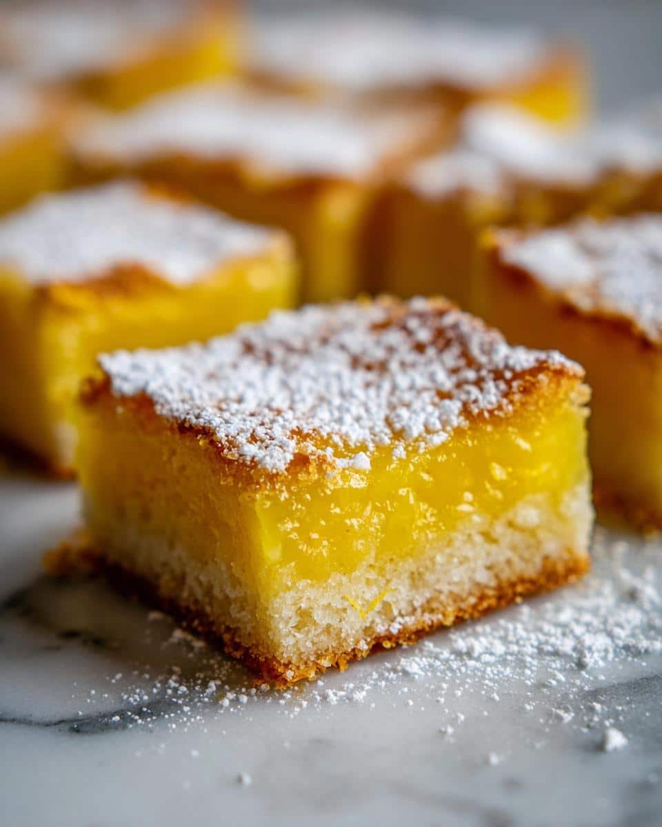 Yuzu Gluten-Free Lemon Bars - detail 1