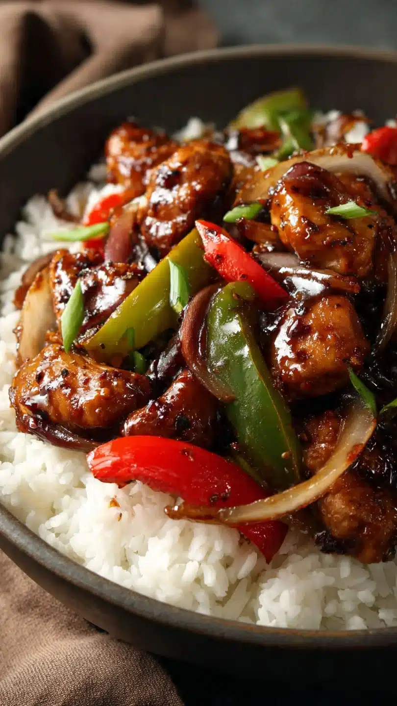 Black Pepper Chicken