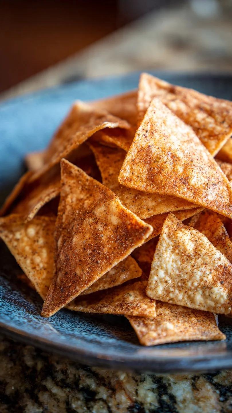 Gluten Free Almond Flour Tortilla Chips