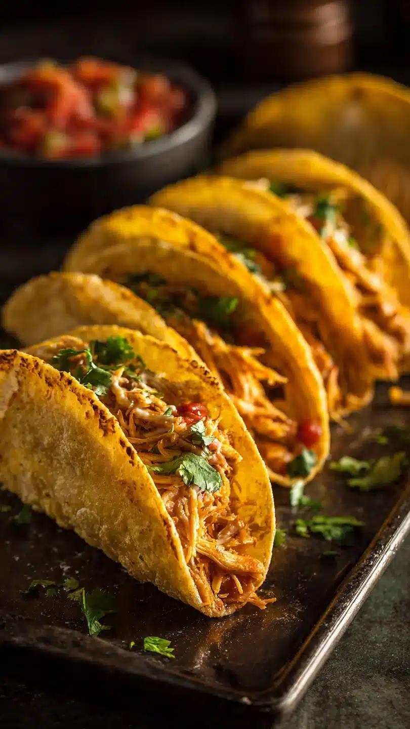 Gluten-Free Baked Chicken Tacos