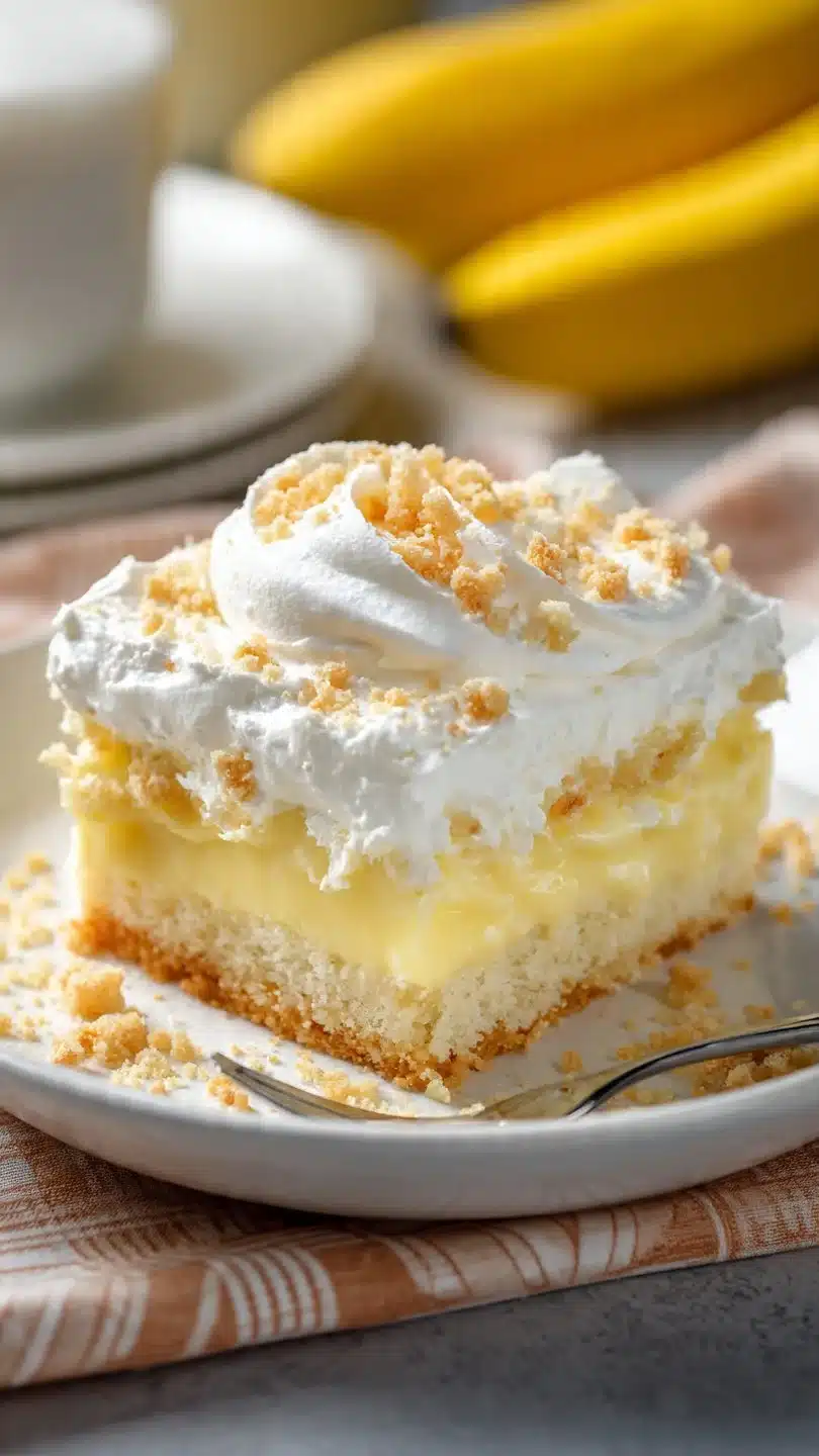 Gluten Free Banana Pudding Cake
