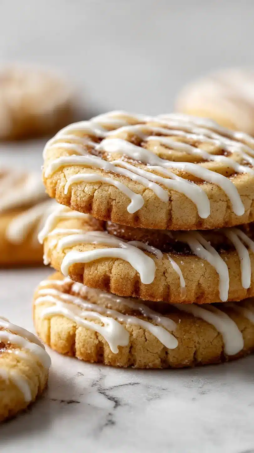 Gluten Free Cinnamon Roll Cookies
