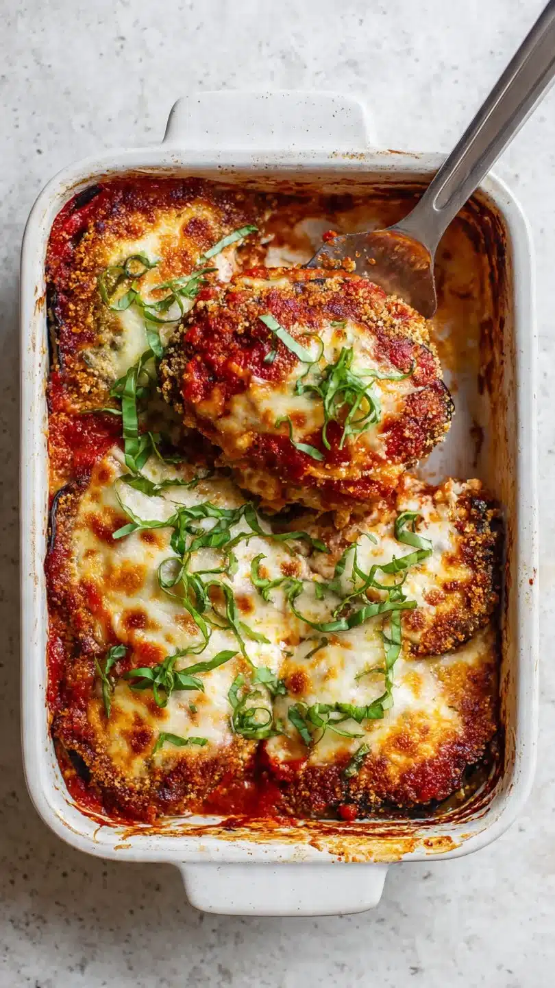 Gluten Free Eggplant Parmesan